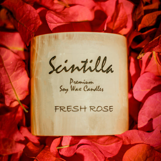 Fresh Rose Pink Onyx Candle Refill