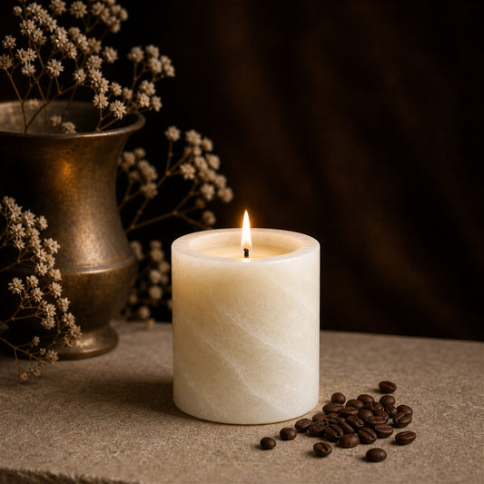 Coffee-Scented Candles for Cozy Mornings