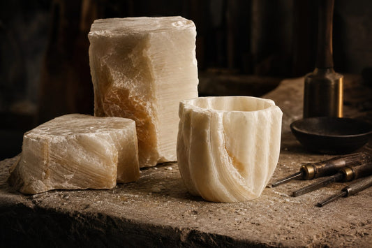 How Onyx Is Quarried and Hand-Carved
