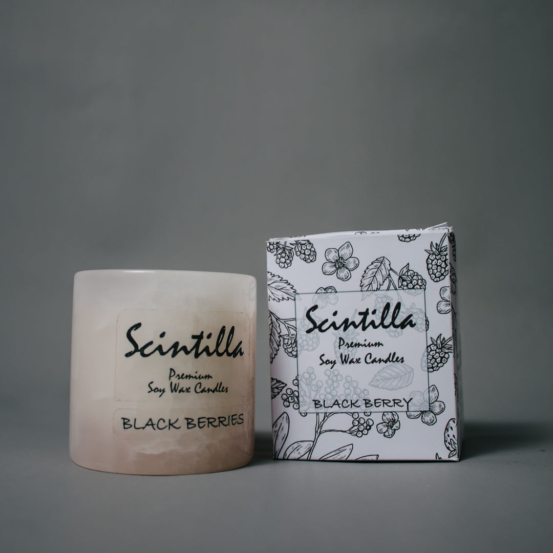 Blackberry Pink Onyx Candle — view 2