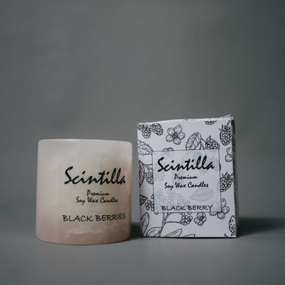 Blackberry Pink Onyx Candle — view 2