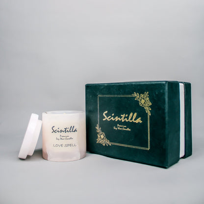 Love Spell Pink Onyx Candle — view 3