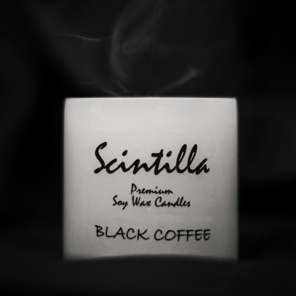 Black Coffee White Onyx Luxury Candle