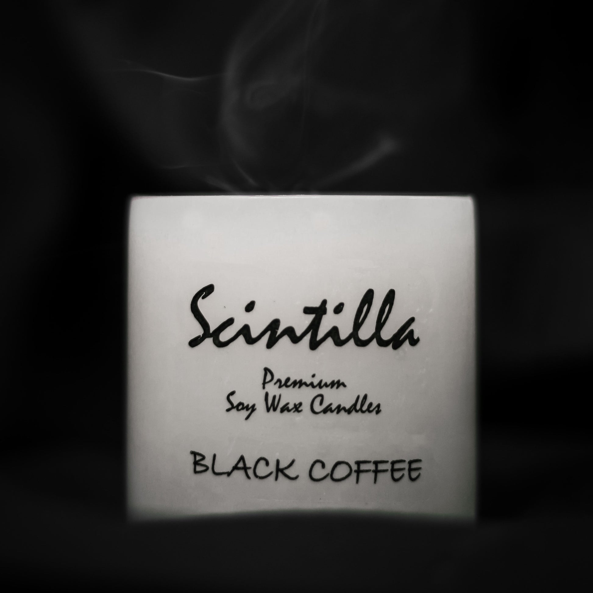 Black Coffee White Onyx Candle Refill