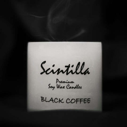 Black Coffee White Onyx Candle Refill