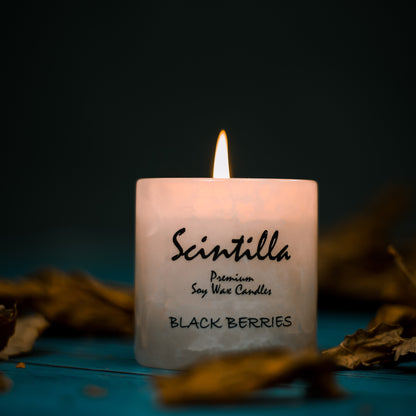 Blackberry Pink Onyx Luxury Candle