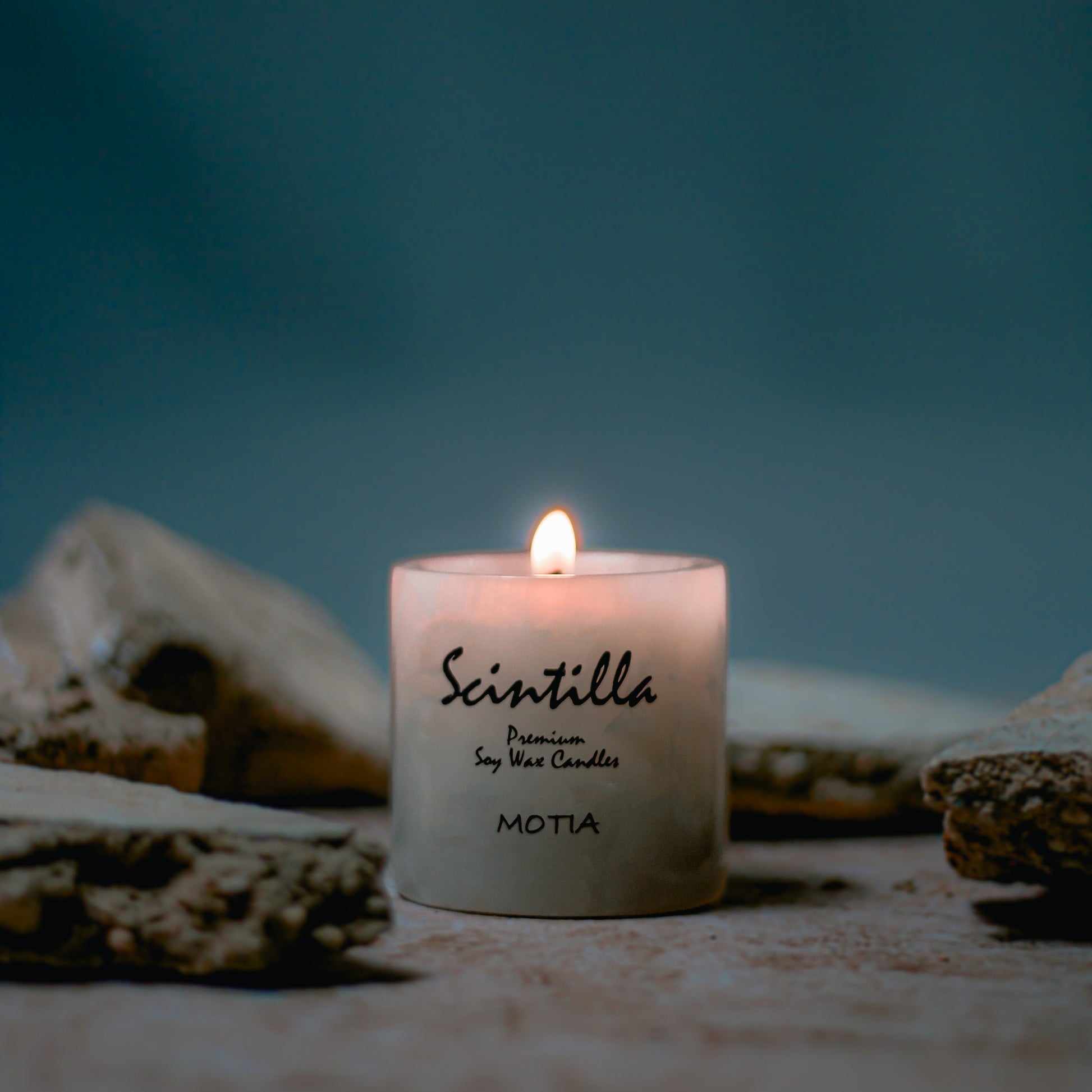 Jasmine Motia White Onyx Luxury Candle