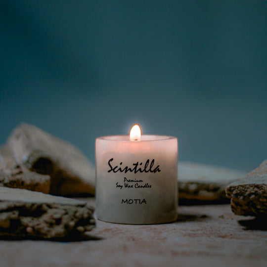 Jasmine Motia White Onyx Luxury Candle